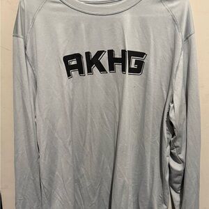 Alaskan Hardgear (AKHG) Light Gray Long Sleeve Shirt